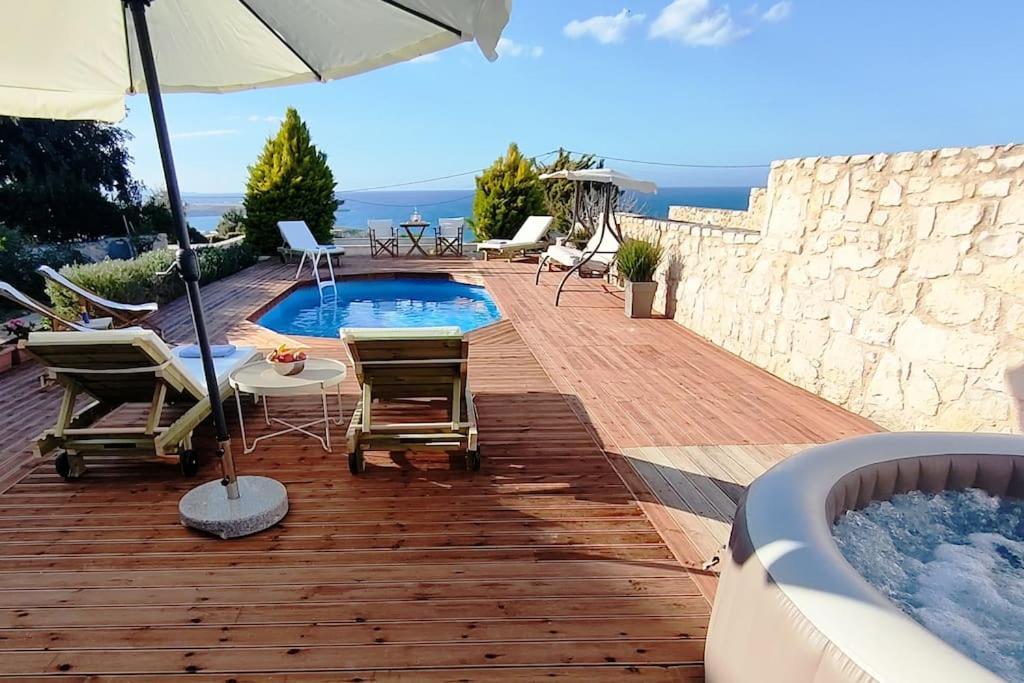 Pamela'S House "Private Pool And Spa" Karteros Esterno foto